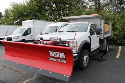 New 2024 Ford F-550 XL Regular Cab 4WD, 9' 6" Industrial Metal Products Dump Truck for sale #FTR3018 - photo 1