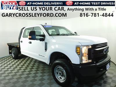 Used 2019 Ford F-250 XL Crew Cab 4x4, Flatbed Truck for sale #P41906 - photo 1