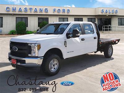 Used 2018 Ford F-250 XL Crew Cab 4x4, Flatbed Truck for sale #P2213 - photo 1