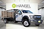 Used 2019 Ford F-550 XLT Regular Cab 4x4, Stake Bed for sale #FR22317 - photo 1