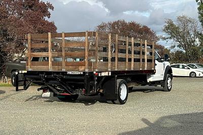 Used 2020 Ford F-550 XL Regular Cab 4x4, Stake Bed for sale #27553 - photo 2