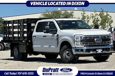 2023 Ford F-350 Crew Cab DRW 4x2, Knapheide Value-Master X Stake Bed for sale #F20524B - photo 1