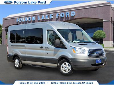 Used 2017 Ford Transit 350 XL Medium Roof RWD, Passenger Van for sale #XF49709 - photo 1