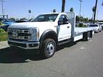 New 2024 Ford F-550 XL Regular Cab 4x4, 17' Scelzi SFB Flatbed Truck for sale #12702 - photo 1