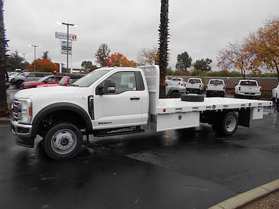 2024 Ford F-550 Regular Cab DRW 4x4, Scelzi SFB Flatbed for sale #12718 - photo 2