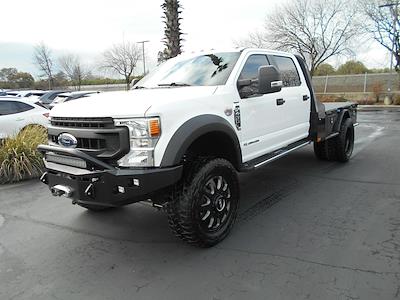 Used 2020 Ford F-450 Crew Cab 4x4, Flatbed Truck for sale #82317 - photo 1