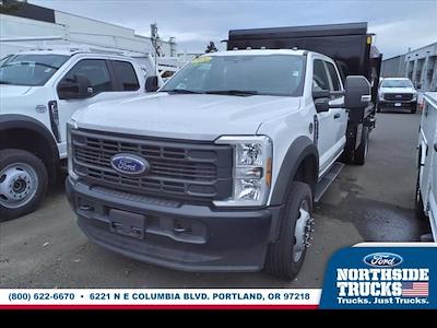 New 2024 Ford F-550 XL Crew Cab 4WD, Landscape Dump for sale #5263 - photo 1