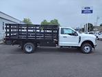 New 2023 Ford F-350 XL Regular Cab 4x4, Stake Bed for sale #C39050 - photo 4