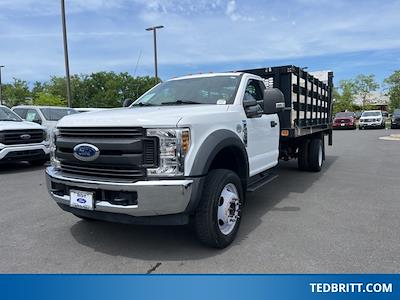 2019 Ford F-550 Regular Cab DRW 4x2, Stake Bed for sale #31478A - photo 1