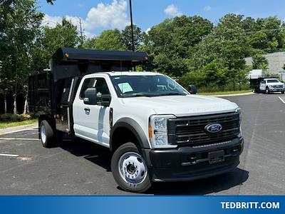 New 2023 Ford F-450 Super Cab 4x4, Godwin Platform Bodies Landscape Dump for sale #C30485 - photo 1