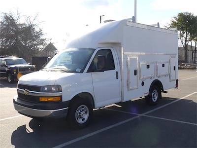 2022 Chevrolet Express 3500 4x2, Rockport Workport Service Utility Van #T20461 - photo 1