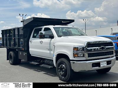 New 2024 Chevrolet Silverado 5500 Work Truck Crew Cab 2WD, PJ's Landscape Dump for sale #T40362 - photo 1