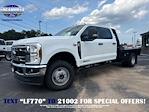 New 2024 Ford F-350 XL Crew Cab 4x4, Flatbed Truck for sale #RED50083 - photo 1