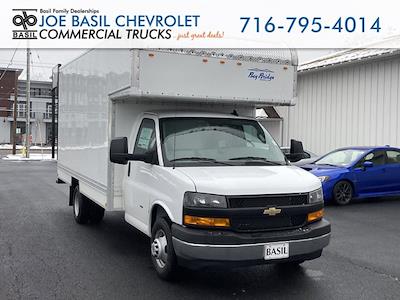 2022 Chevrolet Express 3500 4x2, Bay Bridge Sheet and Post Cutaway Van #22C237T - photo 1