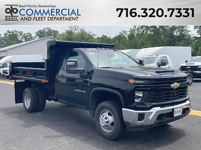 New 2024 Chevrolet Silverado 3500 Work Truck Regular Cab 4WD, Air-Flo Pro-Class Dump Truck for sale #24C203T - photo 1