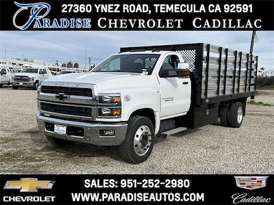 2022 Chevrolet Silverado 6500 4x2, Custom Truck Body & Equipment Flat/Stake Bed #F22288 - photo 1