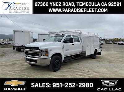 2023 Chevrolet Silverado 5500 Crew Cab DRW 4x2, Harbor ComboMaster Combo Body for sale #F23615 - photo 1