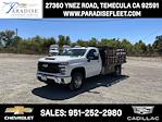 2024 Chevrolet Silverado 3500 Regular Cab 4x2, Harbor Black Boss Stake Bed Flat/Stake Bed for sale #F24425 - photo 1