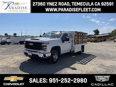 2024 Chevrolet Silverado 3500 Regular Cab 4x2, Royal Truck Body Flat/Stake Bed for sale #F24431 - photo 1