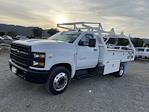 2023 Chevrolet Silverado 5500 Crew Cab DRW 4x2, Eagle Truck Body & Equipment Flat/Stake Bed #M23390 - photo 7