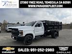 New 2023 Chevrolet Silverado 5500 Work Truck Regular Cab 4x2, Eagle Truck Body & Equipment Stake Bed Landscape Dump for sale #M23412 - photo 1