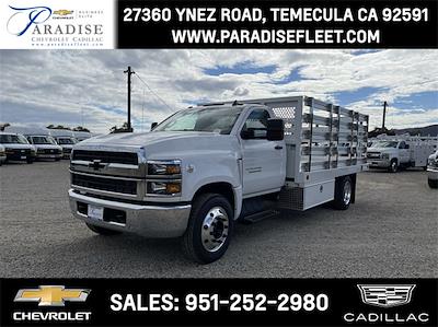 New 2023 Chevrolet Silverado 5500 Work Truck Regular Cab 4x2, Royal Truck Body Stake Bed for sale #M23572 - photo 1