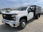 2024 Chevrolet Silverado 3500 Regular Cab 4x2, Morgan Truck Body Prostake Stake Bed Flat/Stake Bed for sale #M24314 - photo 5