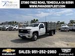 New 2024 Chevrolet Silverado 3500 Work Truck Regular Cab 4x2, Morgan Truck Body Prostake Platform Body Flatbed Truck for sale #M24419 - photo 1