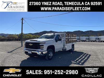 2025 Chevrolet Silverado 3500 Regular Cab 4x2, Royal Truck Body Flat/Stake Bed for sale #M25015 - photo 1