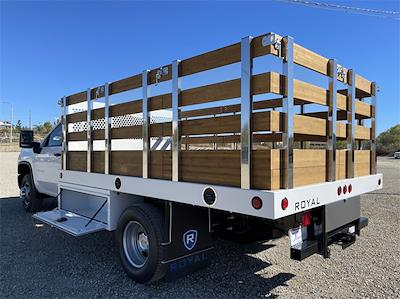 2025 Chevrolet Silverado 3500 Regular Cab 4x2, Royal Truck Body Flat/Stake Bed for sale #M25015 - photo 2