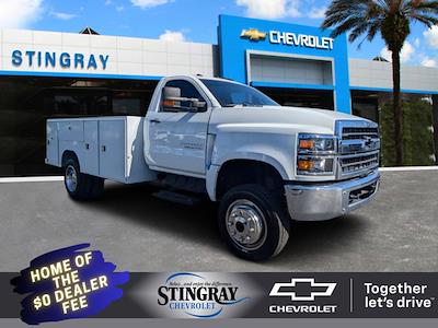 Used 2020 Chevrolet Silverado 5500 Work Truck Regular Cab 4WD, Cab Chassis for sale #LH629021 - photo 1