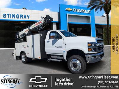 2023 Chevrolet Silverado 5500 Regular Cab DRW 4WD, Reading Master Mechanic HD Crane for sale #PH000810 - photo 1