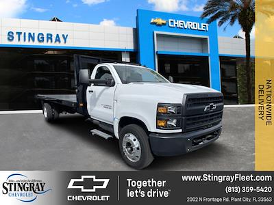 2023 Chevrolet Silverado 5500 Regular Cab DRW RWD, Knapheide Value-Master X Flatbed Truck for sale #PH486148 - photo 1