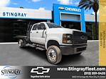 New 2023 Chevrolet Silverado 5500 Work Truck Crew Cab 4WD, 12' Reading Action Fabrication Flatbed Truck for sale #PH731133 - photo 3