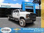 2023 Chevrolet Silverado 5500 Crew Cab DRW 4WD, Reading Action Fabrication Flatbed Truck for sale #PH731133 - photo 3