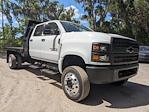 New 2023 Chevrolet Silverado 5500 Work Truck Crew Cab 4WD, 12' Reading Action Fabrication Flatbed Truck for sale #PH731133 - photo 1