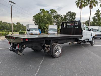 2023 Chevrolet Silverado 5500 Crew Cab DRW 4x4, Knapheide Value-Master X Flatbed Truck #PH731143 - photo 2