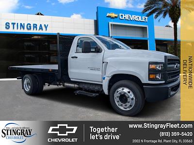 New 2023 Chevrolet Silverado 4500 Work Truck Regular Cab RWD, 20' Wabash Platform Truck Flatbed Truck for sale #PH736208 - photo 1