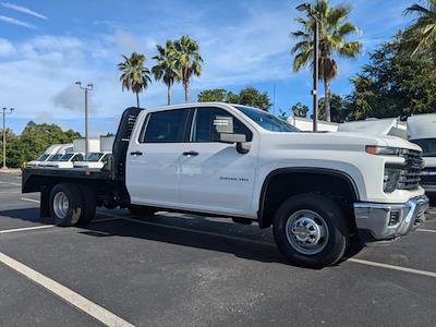 New 2024 Chevrolet Silverado 3500 Work Truck Crew Cab 4WD, Bedrock Diamond Series Flatbed Truck for sale #RF287651 - photo 2