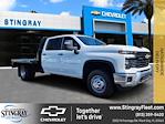 New 2024 Chevrolet Silverado 3500 Work Truck Crew Cab 4WD, Bedrock Diamond Series Flatbed Truck for sale #RF288296 - photo 1