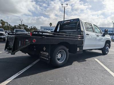 New 2024 Chevrolet Silverado 3500 Work Truck Crew Cab 4WD, 9' 4" Hillsboro GII Steel Flatbed Truck for sale #RF339816 - photo 2