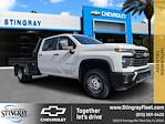 New 2024 Chevrolet Silverado 3500 Work Truck Crew Cab 4WD, 9' 4" Hillsboro GII Steel Flatbed Truck for sale #RF339816 - photo 1