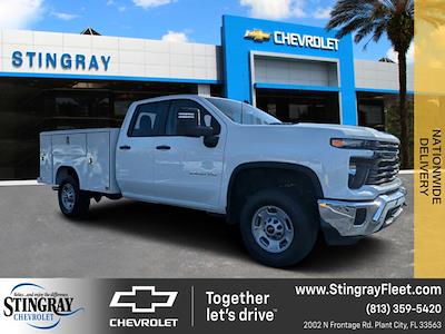 New 2024 Chevrolet Silverado 2500 Work Truck Double Cab 4WD, 8' 2" Reading SL Service Body Service Truck for sale #RF420924 - photo 1