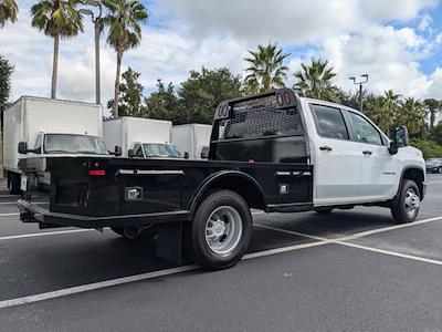 New 2024 Chevrolet Silverado 3500 Work Truck Crew Cab 4WD, 9' 10" Knapheide PGTC Gooseneck Flatbed Truck for sale #RF428030 - photo 2