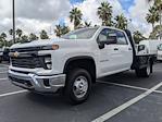 New 2024 Chevrolet Silverado 3500 Work Truck Crew Cab 4WD, 9' 10" Knapheide PGTC Gooseneck Flatbed Truck for sale #RF428030 - photo 8