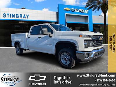 New 2024 Chevrolet Silverado 2500 Work Truck Crew Cab 4WD, Monroe ServicePro Service Truck for sale #RF453418 - photo 1