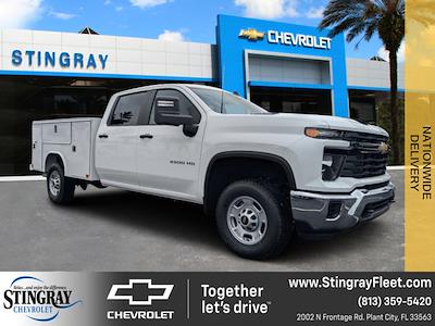 New 2024 Chevrolet Silverado 2500 Work Truck Crew Cab 4WD, 8' 2" Reading SL Service Body Service Truck for sale #RF458618 - photo 1