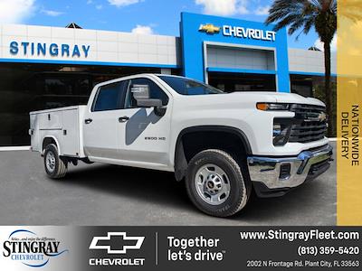 New 2024 Chevrolet Silverado 2500 Work Truck Crew Cab RWD, 8' 2" Reading SL Service Body Service Truck for sale #RF459100 - photo 1