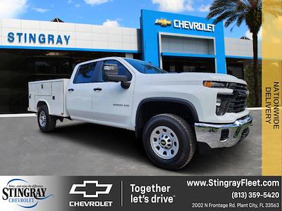 New 2024 Chevrolet Silverado 3500 Work Truck Crew Cab RWD, 8' 2" Reading SL Service Body Service Truck for sale #RF466197 - photo 1