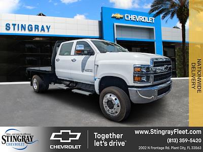 2024 Chevrolet Silverado 4500 Crew Cab DRW 4WD, Knapheide PGTB Utility Gooseneck Flatbed Truck for sale #RH668171 - photo 1